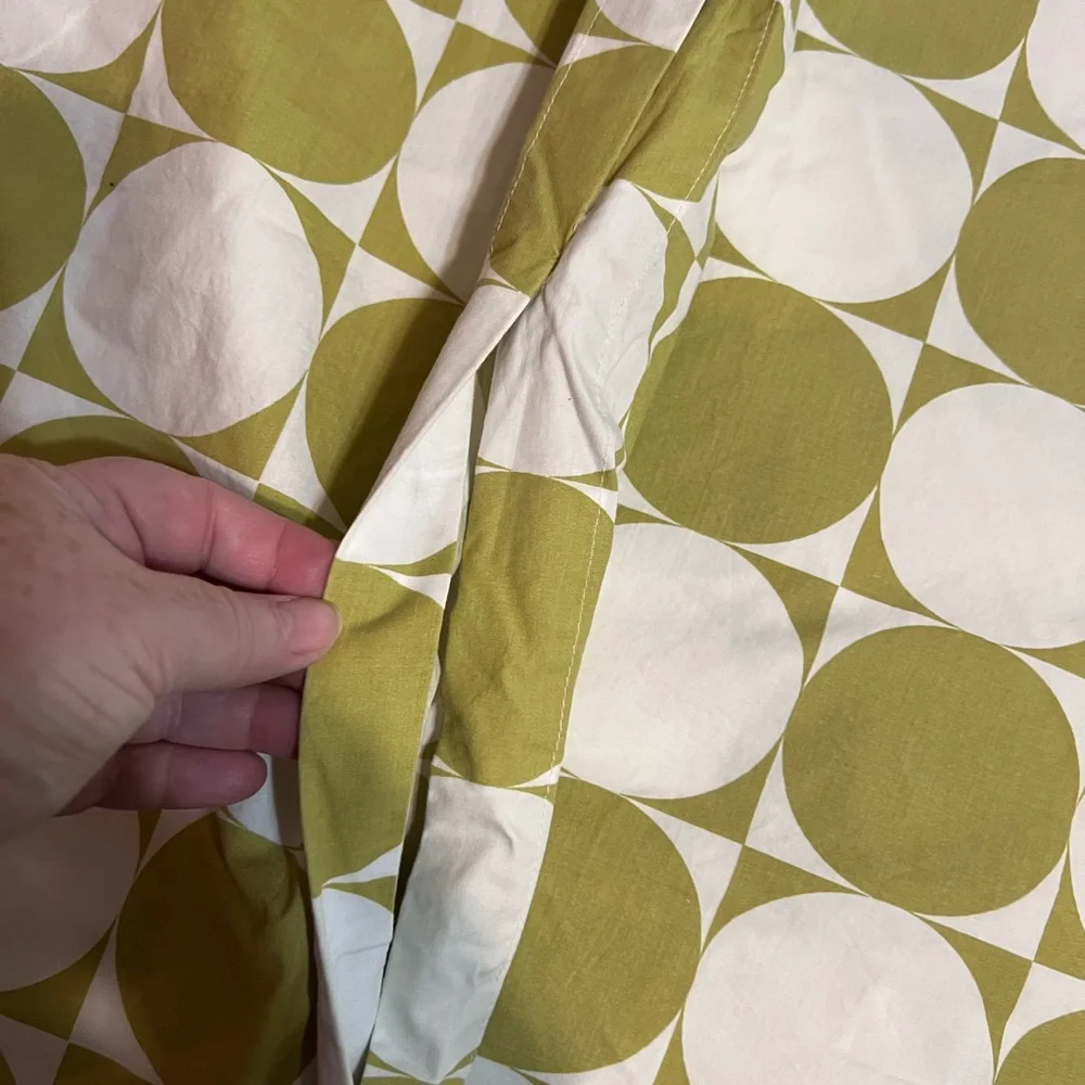 Dwell Cotton Mid Century Modern Duvet Full Size